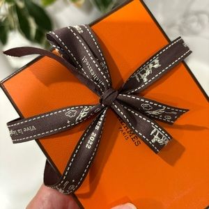 Hermes Wallet Gift Box w/ Tissue, NO RIBBON